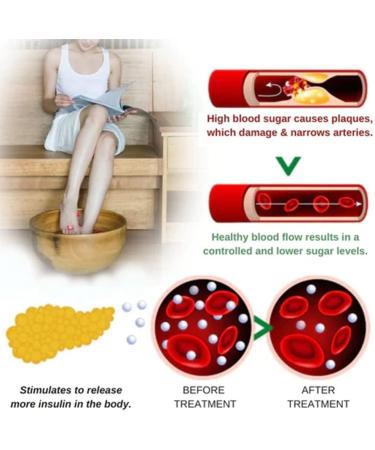 Healthify Sugar Control Therapeutic Foot Soak Sugar Control Therapeutic Foot Soak Bag Blood Sugar Control Therapeutic Foot Soak Sugar Control Soak Foot Salt (10PCS) - Buy Online on SooperMarket.com