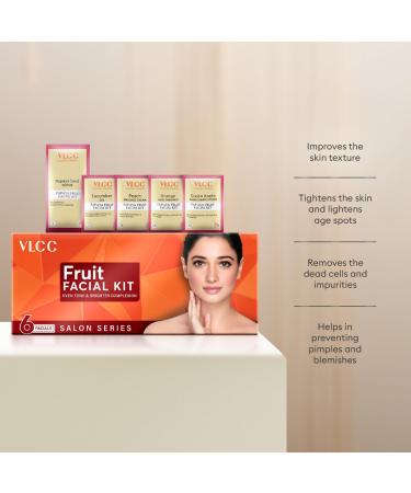 Buy VLCC Professional Salon Series Fruit Facial Kit 5x10g - Best International Shipping - Buy Online on SooperMarket.com