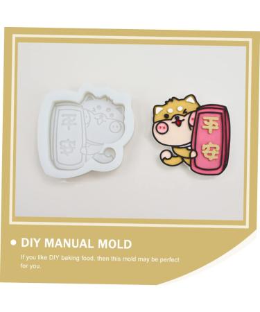 NUOBESTY 4 Pcs Shiba Inu Drawing Stencil Silicone Molds De Para Gelatinas Handmade Craft Mold Crystal Plaster - Buy Online on SooperMarket.com