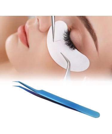 Eyelash Tweezers - Ergonomic Stainless Steel Slanted Tweezers for Nail Technicians | Ideal for Home Use - Buy Online on SooperMarket.com