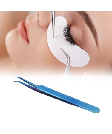 Premium Stainless Steel Slanted Beauty Tweezers for Eyelash Artists | Flexible & Ideal for Nail Salons - Shop Internationally - Buy Online on SooperMarket.com