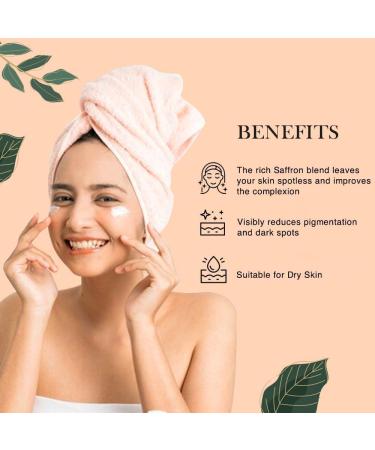 Richfeel Saffron Facial Kit for Radiant & Glowing Skin - Suitable for All Skin Types | 30 g - Buy Online on SooperMarket.com