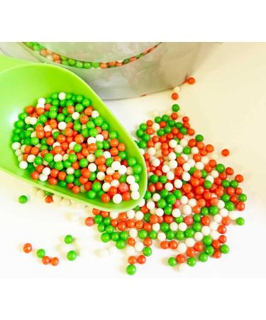 Twist Ingredients - Christmas 4mm Polished Pearls 1kg. Red Green and White polished sugar pearls ideal for all of your festive cakes and bakes. A real showstopper (Christmas 4mm polished) Xmas 4mm polished - Buy Online on SooperMarket.com