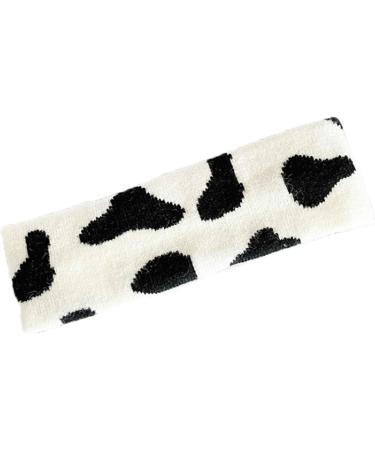 JSGHGDF Harajuku Women Knitted Headband Panda Elastic Wide Hairband Yoga Sport Stretch Headwrap Turban 2 - Buy Online on SooperMarket.com
