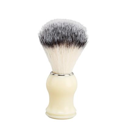 Shaving Brush shaving brush hairdresser dust brush easy cleaning curved handle portable white neck dust brush for hairdresser for the hairdressing salon at home