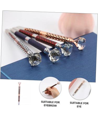 WOONEKY 3 Embroidery Pen Eyebrow Pen Brow Pencil Embroidered Pen Permanent Pen Golden Crystal - Buy Online on SooperMarket.com