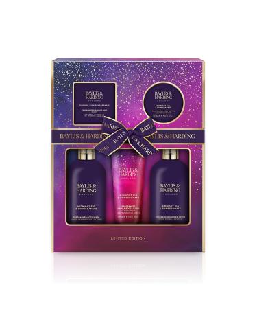 Baylis & Harding Midnight Fig & Pomegranate Perfect Pamper Gift Set (Pack of 1) - Vegan Friendly