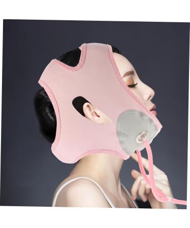 Beavorty 1pc Inflatable Face Strap Belt Face Lifting Strap Facial Beauty Supply Fabric Pink - Buy Online on SooperMarket.com