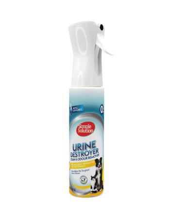 Simple Solution New Spray Technology Urine Destroyer | Pet Stain and Odour Remover with Pro-bacteria Cleaning Power - 400ml 400 ml (Pack of 1) Flairosol Spray