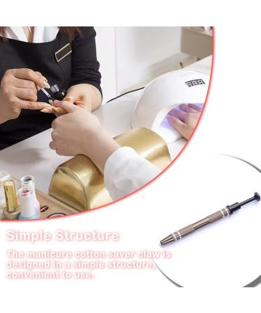 Dajidafu Manicure Cotton Saver Claw Professional Simple Small Holding Claws Nail Art Template Tool Accessory Grabber Device - Buy Online on SooperMarket.com