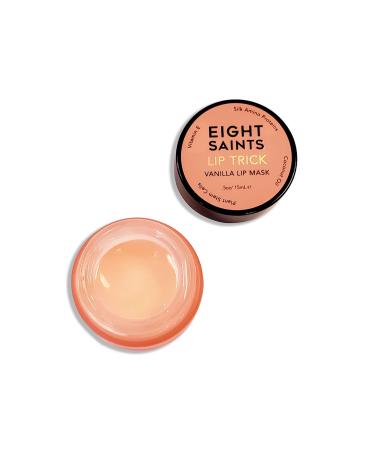 Eight Saints Lip Trick Vanilla Lip Mask, Natural and Organic Lip Gloss Treatment for Full Lip Renewal, .5 Ounces