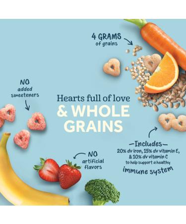 Gerber Baby Food Crawler Superfood Hearts Quinoa Strawberry Banana & Broccoli 1.48oz (Pack of 4) - Buy Online on SooperMarket.com