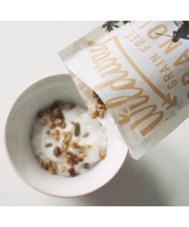Wildway Keto Vegan Granola - Coconut Cashew, 3 Pack | Gluten Free, Low Carb, No Added Sugar - Buy Online on SooperMarket.com