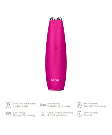 Geske SmartAppGuided Microcurrent Face-Lift Pen | 6-in-1 Anti-Aging Skincare Tool for Wrinkle-Free Young Skin | International Shipping Available - Buy Online on SooperMarket.com