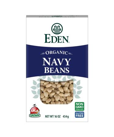 Eden Foods Organic Navy Beans 16 oz (454 g)