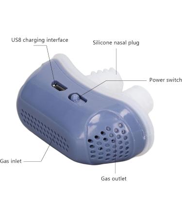 Silicone Snoring Nasal Vents Plugs for Women - Blue - Nighttime Snoring Relief - Buy Online on SooperMarket.com