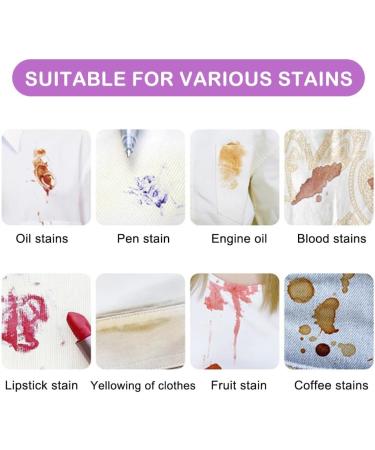 Active Enzyme Laundry Stain Remover Garment Stubborn Stain Cleaner Oil Remover Clothes Stain Remover Cleaner Emergency Stain Rescue Stain Remover 120ml - Buy Online on SooperMarket.com