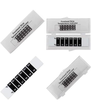 Forehead Thermometer Temperature Indicator Forehead Strip with Protective Case - The Easiest Temperature Thermometer to Use - Buy Online on SooperMarket.com