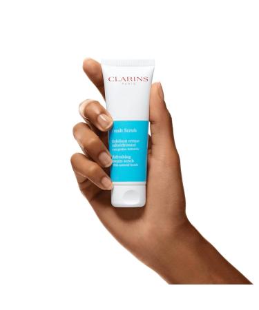 Clarins Fresh Scrub - Award-Winning Cream-Gel Face Scrub | Exfoliates & Hydrates All Skin Types | Paraben-Free SLS-Free Mineral Oil Free - Buy Online on SooperMarket.com