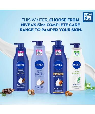 Nivea Aloe Hydration Body Lotion 400ml - Moisturizing and Soothing Formula - Buy Online on SooperMarket.com