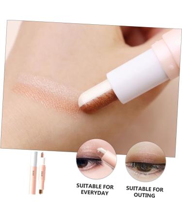Healeved 2pcs Eye Shadow Stick Makeup Eyeshadow Pen Eye Shadow Cosmetic Glitter Eye Shadow Blue Plastic - Buy Online on SooperMarket.com