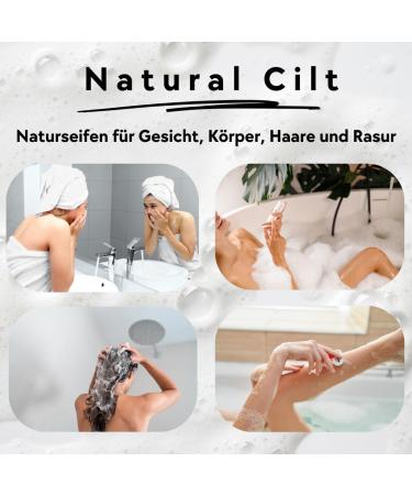 6x Natural Cilt Soap Gift Set - 100% Handmade Chemical-Free Shower Gel for All Skin Types - Certified Natural Food Cosmetics (600g) - Buy Online on SooperMarket.com