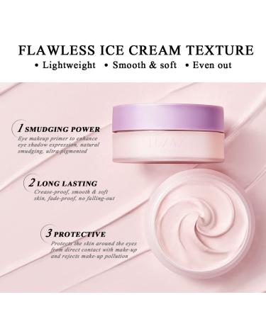 LUXAZA Eyeshadow & Eyeliner Primer Cream - Long-Lasting Makeup Base - 0.35 oz - Buy Online on SooperMarket.com