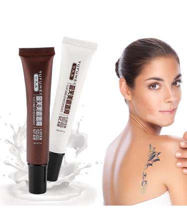 Waterproof Scar & Tattoo Concealer Set for Flawless Coverage - Makeup Primer & Contour Cream - Buy Online on SooperMarket.com