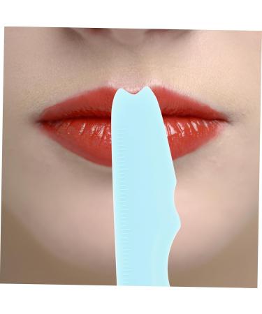 Mikinona 2pcs Silicone Beauty Ruler Blue Mascara Eyeshadow Auxiliary Guard Pads Eyeliner Makeup Bag for - Buy Online on SooperMarket.com