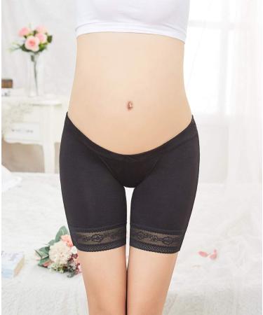 FEOYA Maternity Safety Shorts 2pcs XL (110-132 lb) High Elastic Cotton Low Waist - Buy Online on SooperMarket.com