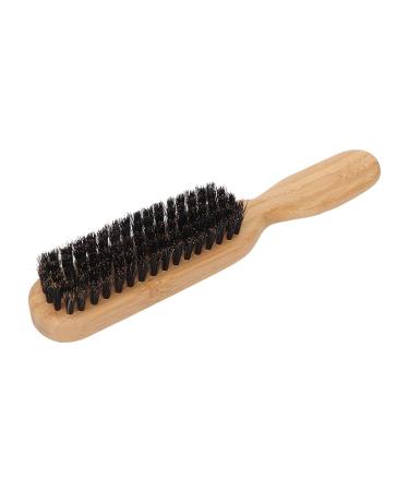 Premium Men's Beard & Hair Brush Set - Wooden & Bamboo Grip Soft Bristles for Facial Cleaning & Beard Styling - Buy Online on SooperMarket.com