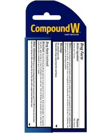 Compound W Fast-Acting Gel Wart Remover (Pack of 2) | Effective Treatment - Buy Online on SooperMarket.com