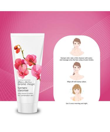 Aroma Magic Turmeric Cleanser for Combination Skin - 100g | Soothing & Gentle International Shipping - Buy Online on SooperMarket.com
