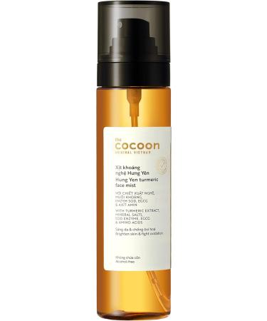 Cocoon Hung Yen Turmeric Face Mist - Soothing & Brightening Skin Spray (4.4 fl oz) | International Shipping Available - Buy Online on SooperMarket.com