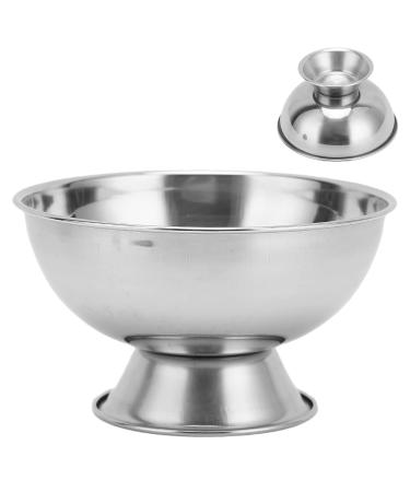 Premium Stainless Steel Shaving Soap Dish & Mug - Stabilized Base Shaving Cup & Brush Holder for Home & Salon Use - Buy Online on SooperMarket.com