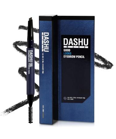 DASHU Good Looks Eyebrow Pencil   Square Tip Applicator Provides Easy Drawing
