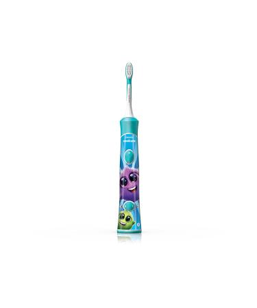 Philips Sonicare for Kids 3+ Bluetooth Rechargeable Toothbrush - Interactive Turquoise HX6321/02 - Buy Online on SooperMarket.com