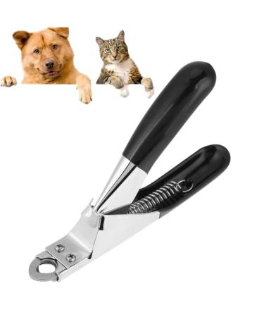 Mumusuki Pet Cat Dog Nails Clipper Trimmer-Pet Dedicated Gooming Tool Nail scissors for the Puppy Kitten little dog rabbits or other small animals (black)
