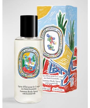 Diptyque Citronnelle and Geranium Body Spray 3.4 oz Clear
