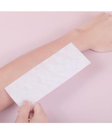 100 Professional Hair Removal Wax Strips - Facial & Body Epilier Wax Paper for Smooth Skin | Fast International Shipping - Buy Online on SooperMarket.com