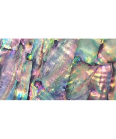5 Sheet Nail Art Sticker Adhesive Broken Gradient Shell Abalone Flakes 3D Tips Manicure Gel Diy Decal - Buy Online on SooperMarket.com