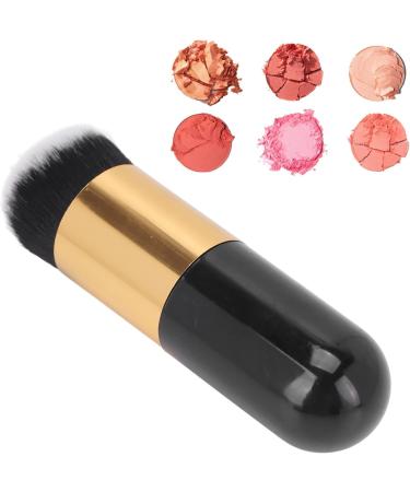 Verdant Touch Foundation Makeup Brush Foundation Makeup Brush Professional Liquid Blending Powder Blush Cosmetic Brush Portable Daily Makeup Black Gold - Buy Online on SooperMarket.com