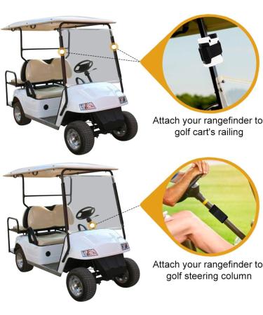 ZOEA Magnetic Rangefinder Mount Strap - Universal Adjustable Holder for Golf Cart Railings - Buy Online on SooperMarket.com