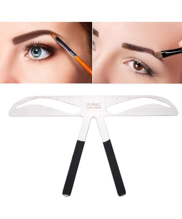 8 Types Eyebrow Ruler Tattoo Eyebrow Measuring Tool Eyebrow Measure Balance Extension Ruler Eyebrow Shape Stencil(6# Classic Eyebrow) - Buy Online on SooperMarket.com