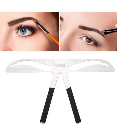 Gold Ratio Eyebrow Ruler Stencil for Professional Permanent Makeup - DIY Tool for Perfect Eyebrow Shape - 8 Types available - Buy Online on SooperMarket.com
