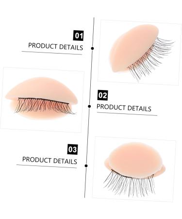 Angoily 3 Pairs Removable Eyelids Accessories Silica Gel Replace - Buy Online on SooperMarket.com