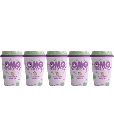 Bubble Tea | Passion Fruit Green Tea With Popping Apple Bubbles 270ml Delicious Tasty And Twisty Treat (3) - Buy Online on SooperMarket.com