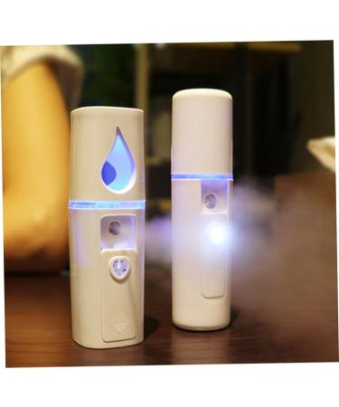 Baluue Nanometer Sprayer Makeup Brishes Face Sprayer Mini Face Humidifier Cool Face Mist Steamer White - Buy Online on SooperMarket.com