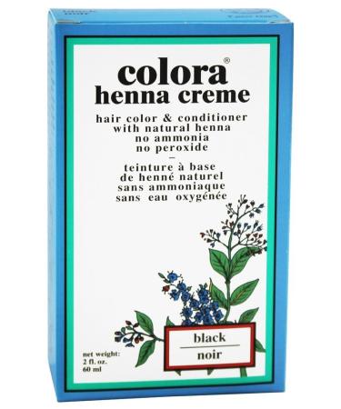 Colora Henna Creme Black - Natural Hair Dye 2 oz | Ship Internationally - Buy Online on SooperMarket.com