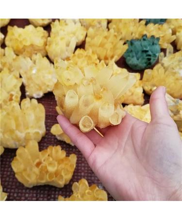 Natural Citrine Cluster Reiki Feng Shui Home Decoration Crystal Gift FZUGEDRLI (Size : 300g) - Buy Online on SooperMarket.com